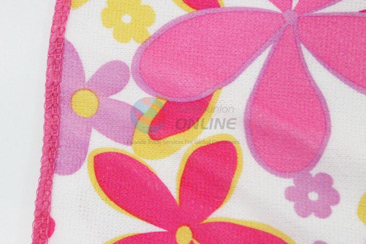 Novelty cotton flower printed handkerchief