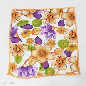 Super soft handkerchief cotton printed baby handkerchief