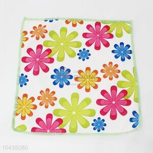 Cotton christmas sqaure towel handkerchiefs