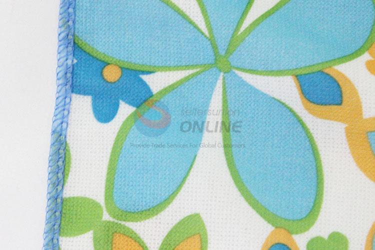 Small children cotton printed square hand towel