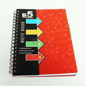 Cheap high quality spiral notebook diary book school supplies