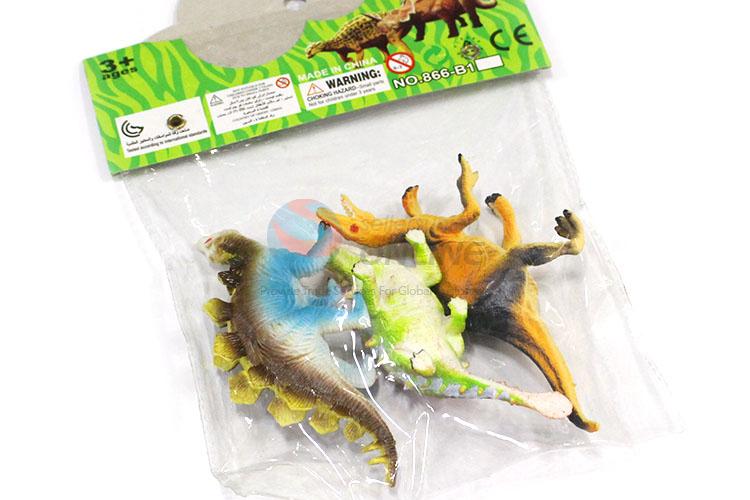 Good Quality 3 Pieces Cartoon Dinosaur Model Toy Set