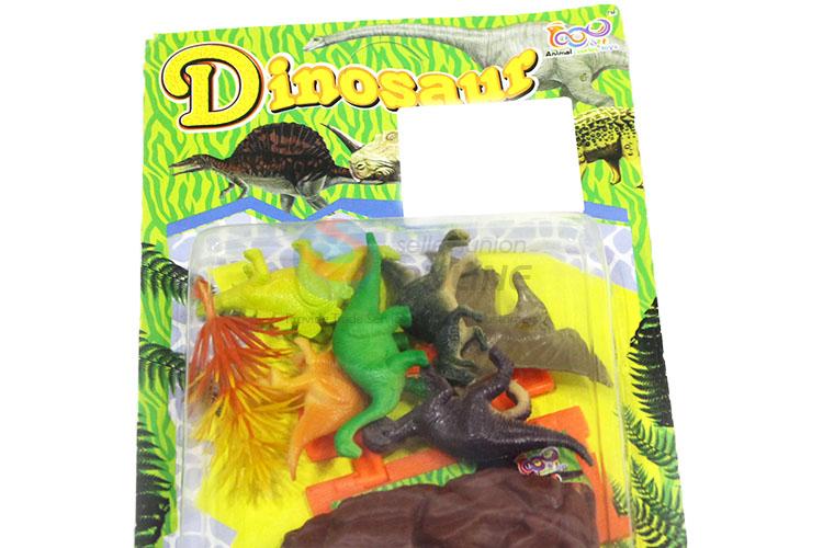 Custom Solid Dinosaur Series Animal Model Toy Set For Children