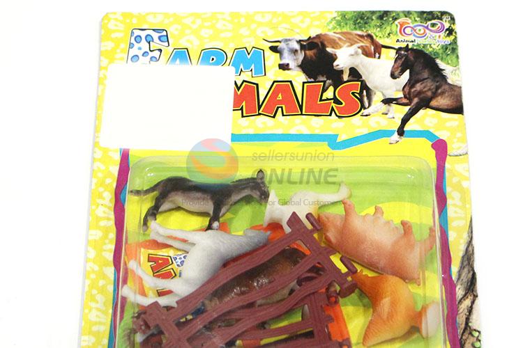 Good Quality Solid Farm Animal Series Model Toy For Children