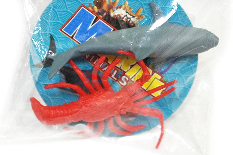 Best Selling Colorful Marine Animals Model Toy For Kids