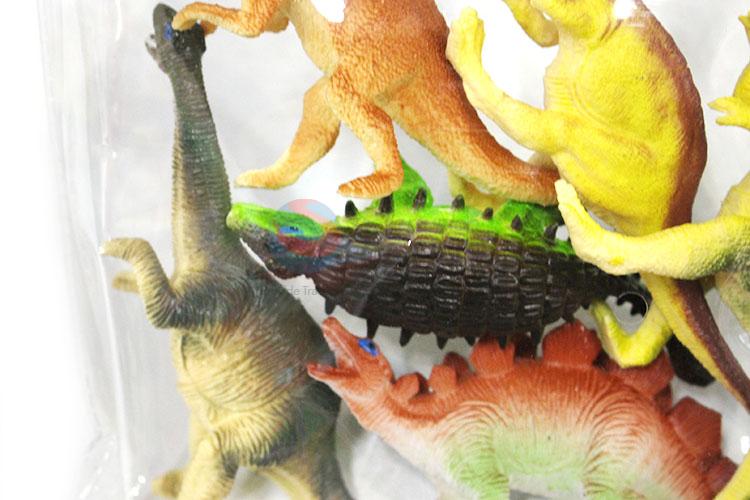 Custom 6 Pieces Simulation Dinosaur Toy Set World Animal Series Toy