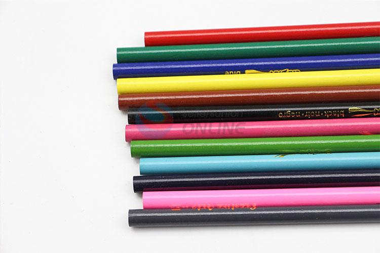 Best Popular 12pcs Safe Non-toxic Colored Pencil for Kids