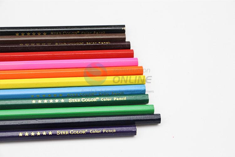 Hot New Products 12pcs Eco-friendly Artist Drawing Color Pencil