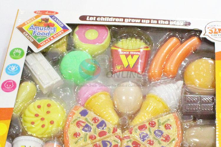 Popular 32pcs fast food shape simulation model toy