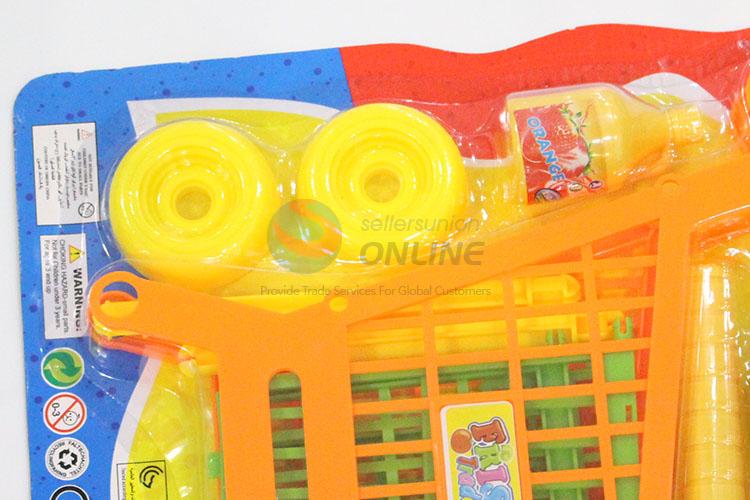 Wholesale fashion shopping cart model toy