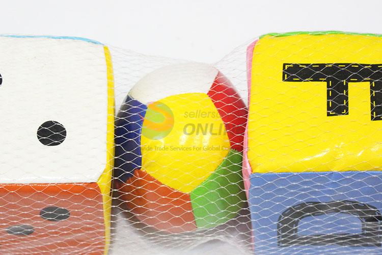 Fashionable low price ball/dice shape toy set