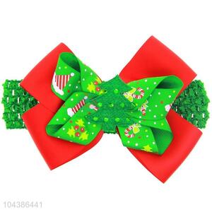 Custom Festival Headwear Colorful Christmas Hair Band For Baby