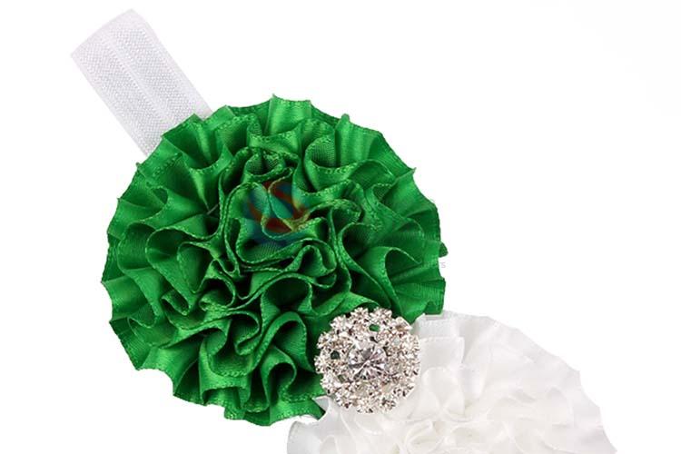 Cheap Price Christmas Hair Band Colorful Hair Flower For Baby