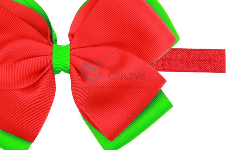 New Design Christmas Hair Band Colorful Hair Ribbon For Baby