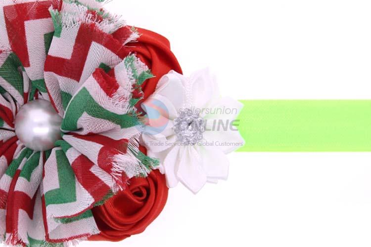 Popular Handmade Flower Christmas Hair Band Fashion Headband