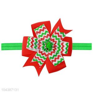 Lovely Design Colorful Christmas Hair Band Best Hair Ribbon