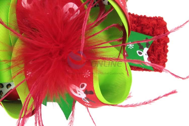 Newest Handmade Christmas Hair Band Colorful Head Band