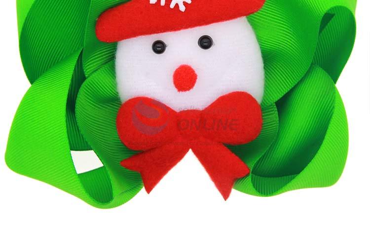 Wholesale Colorful Christmas Bowknot Hairpin For Girl