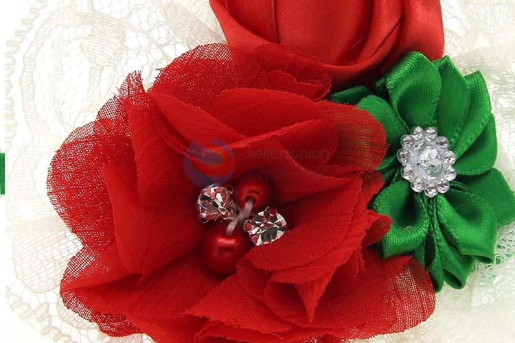 Lovely Design Christmas Hair Band Baby Hair Ribbon