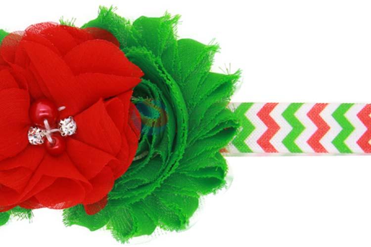 Latest Colorful Christmas Flower Headwear Fashion Hair Band