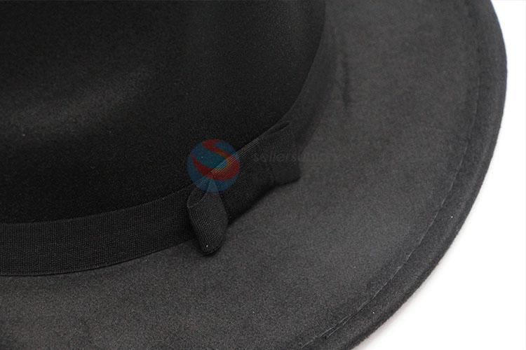 Competitive Price Wool Women Felt Hat Wide Brim Fedora Caps