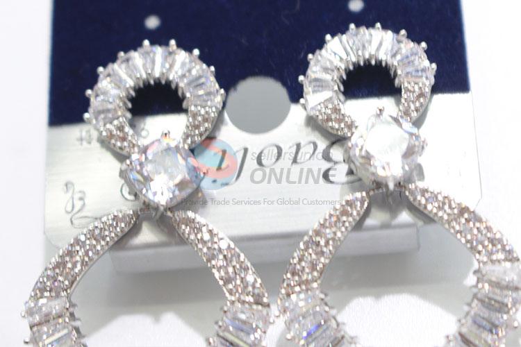 Factory direct zircon earring