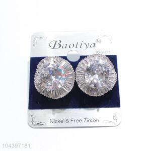 Hot sale fashion design zircon ear stub