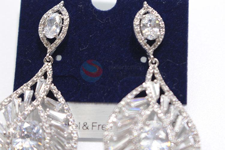 Cute design zircon earring