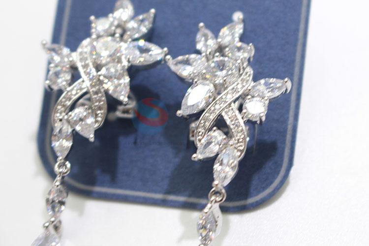 Factory price zircon earring