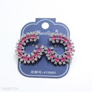 Fancy cheap top sale zircon ear stub