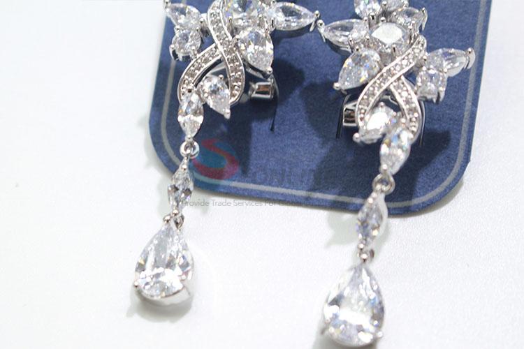 Factory price zircon earring