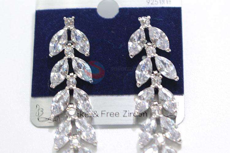 Reasonable price zircon earring