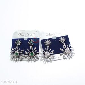 Customized fashion zircon earring