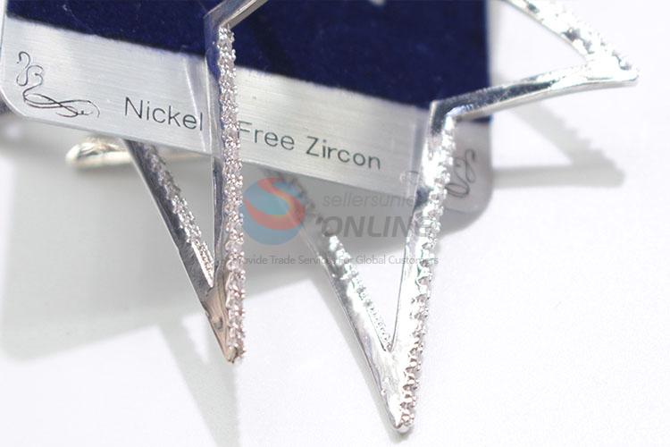 Fashion design zircon earring