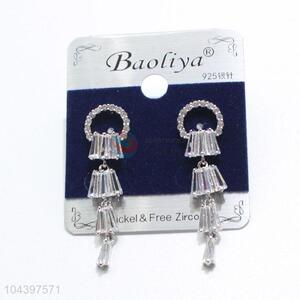 Acceptable price zircon earring