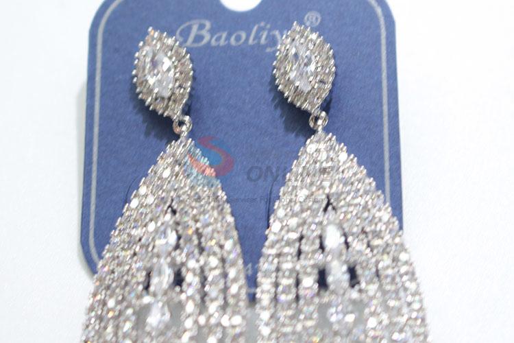 Super quality zircon earring