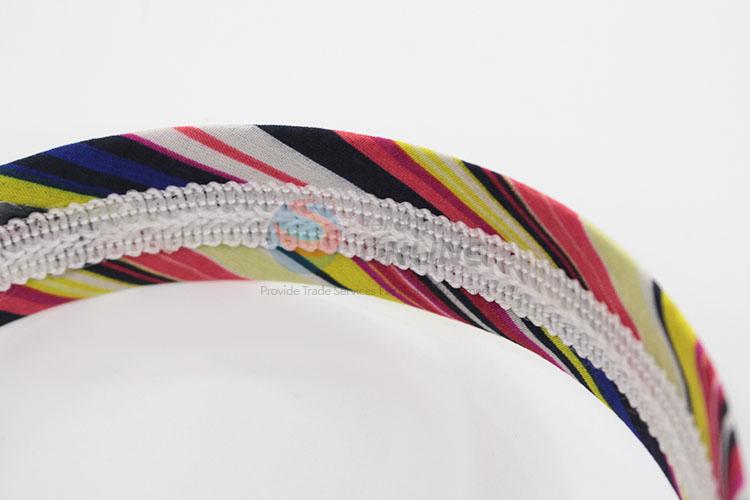 Woman Hair Band Striped Hair Accessories