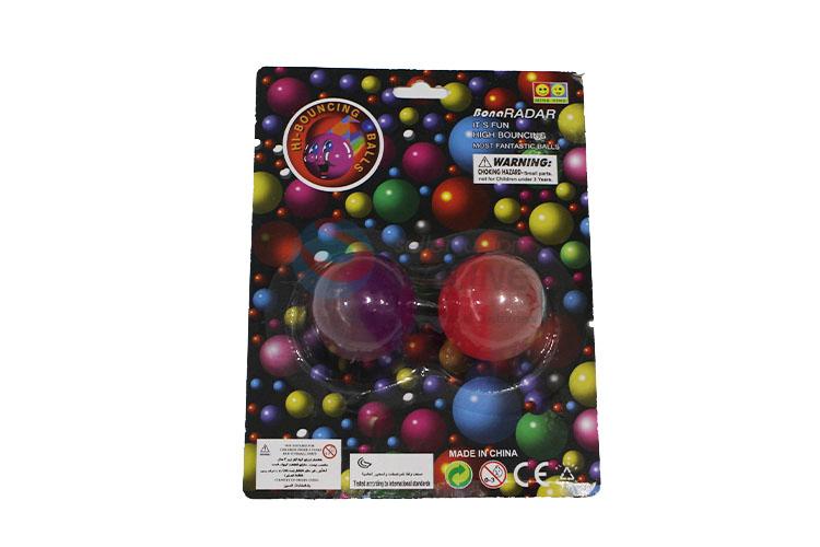 2pcs Eyes Bouncy Balls/Rubber Balls Toys Set