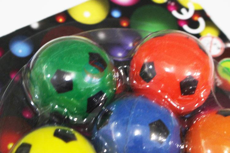 Football Bouncy Balls/Rubber Balls Set