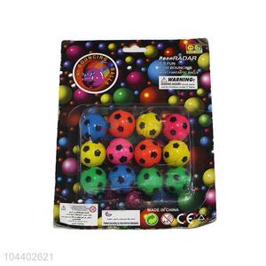 Football Bouncy Balls/Rubber Balls Set