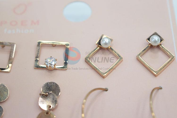 Lovely design earring jewelry for female