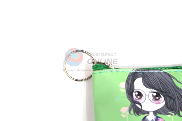 Recent design popular pvc printing coin bag