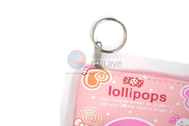 Cheap wholesale high quality pvc printing coin bag