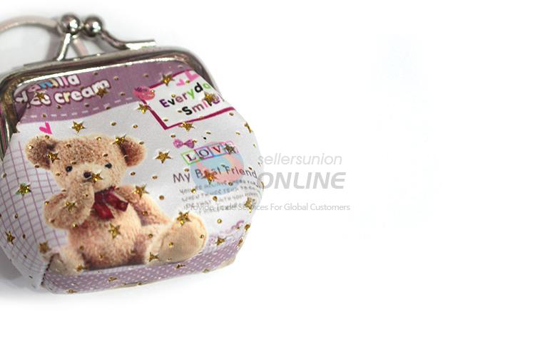 Cute design wholesale pvc printing coin pouch