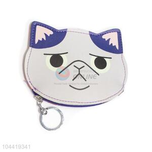 Cheap wholesale high quality pvc cat printing coin bag