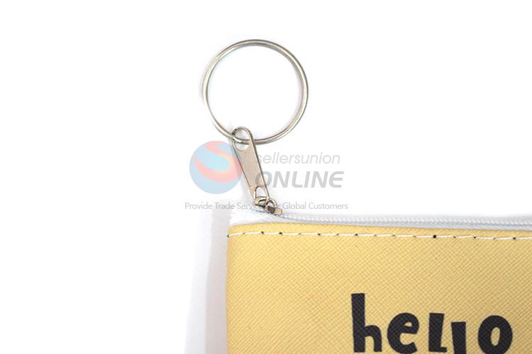 Lovely design custom pvc printing coin bag