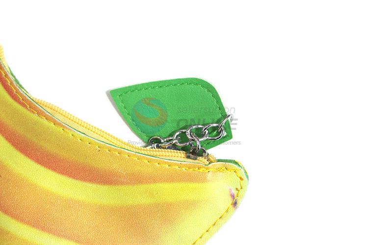 Top manufacturer low price pvc banana printing coin bag