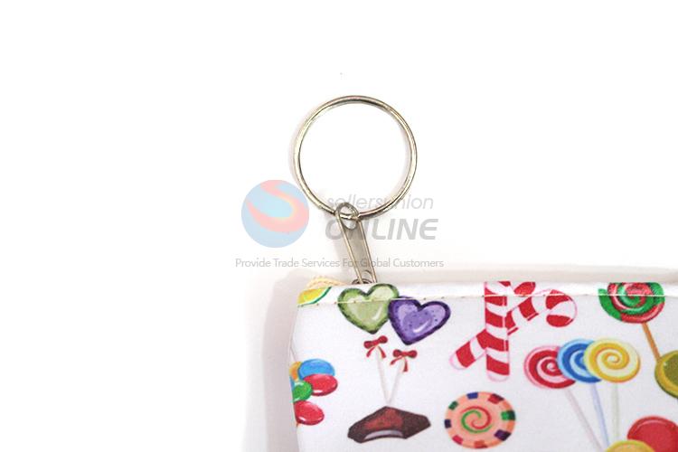 Wholesale low price pvc printing coin bag