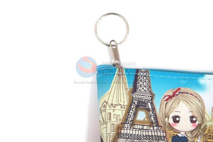 Delicate design new arrival pvc printing coin bag