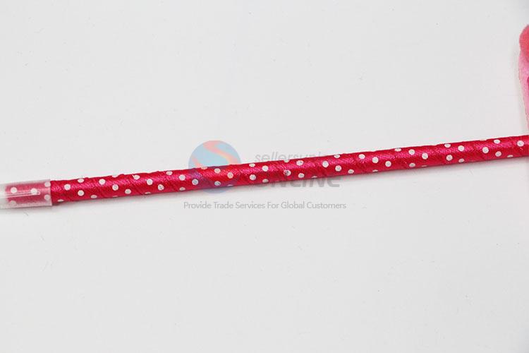 Pretty Cute Plastic Ball-point Pen with Cat Top